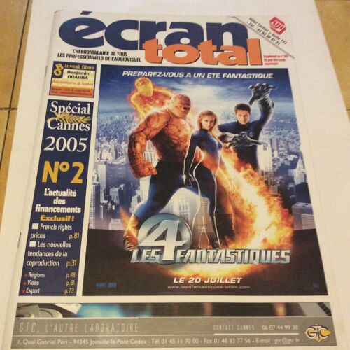 Ecran Total Revue Grand Format Sur L’Audiovisuel Spécial Cannes 2005 - Numero 2