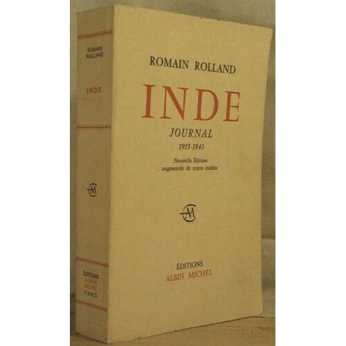 Inde, Journal 1915-1943. Nouvelle Édition Augmentée De Textes Inédits