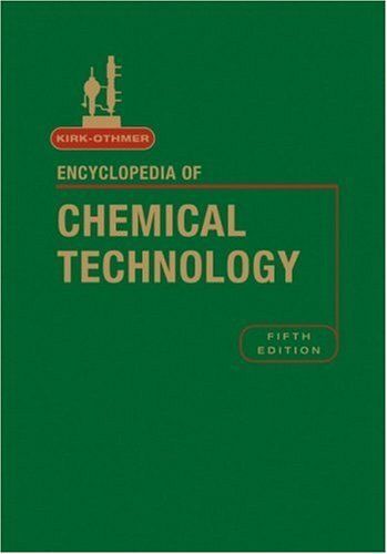 Kirk-Othmer Encyclopedia Of Chemical Technology, Volume 8