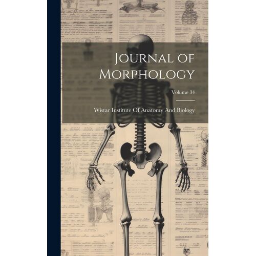 Journal Of Morphology; Volume 34
