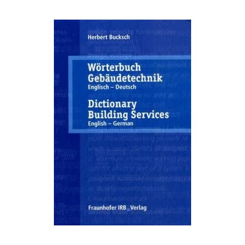 Wörterbuch Gebäudetechnik 1 Englisch - Deutsch