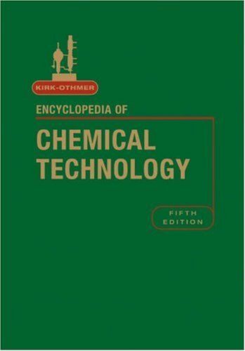 Kirk-Othmer Encyclopedia Of Chemical Technology, Volume 24