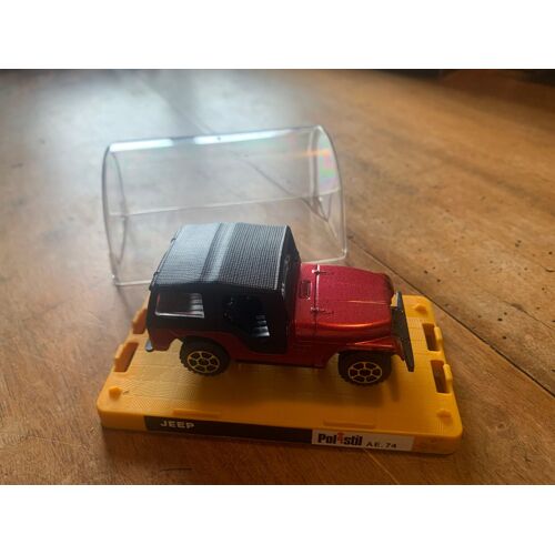 Jeep Polistil Ae74 Avec Boîte-Polistil
