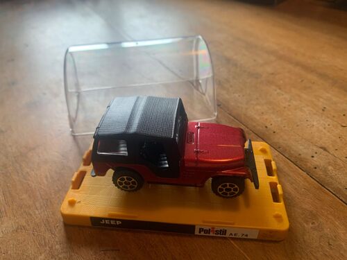 Jeep Polistil Ae74 Avec Boîte-Polistil