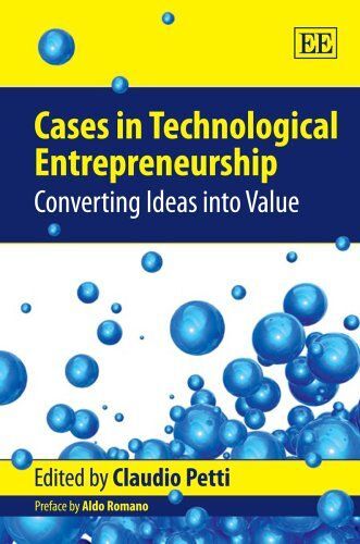 Cases In Technological Entrepreneurship