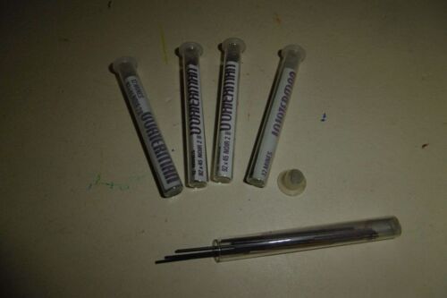 Lot De 5 Étuis De 12 Mines 92x45mm 2b Pour Porte Mines Waterman