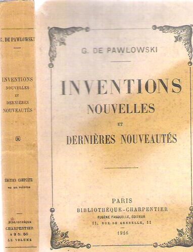 Inventions Nouvelles Et Dernieres Nouveautes Pawlowski Dedicace