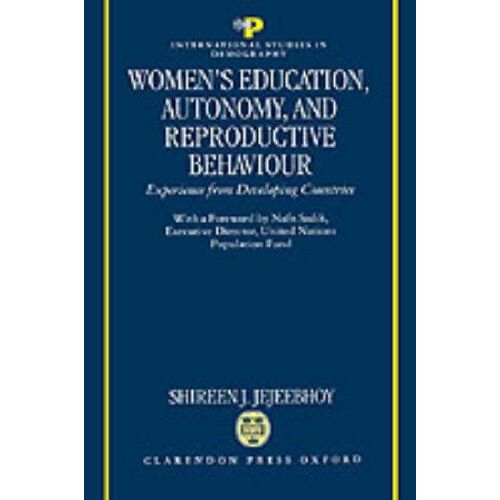 Women's Education, Autonomy, And Reproductive Behaviour