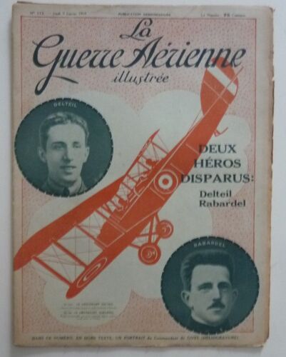 La Guerre Aérienne Illustrée N°113 Du 9 Janvier 1919