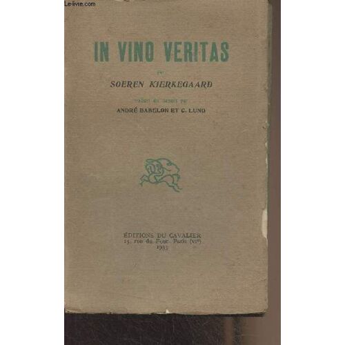 In Vino Veritas