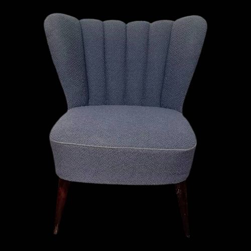 Fauteuil Cocktail Vintage Bleu