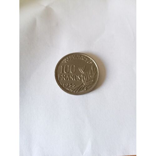 Pièce De Monnaie 100f 1955
