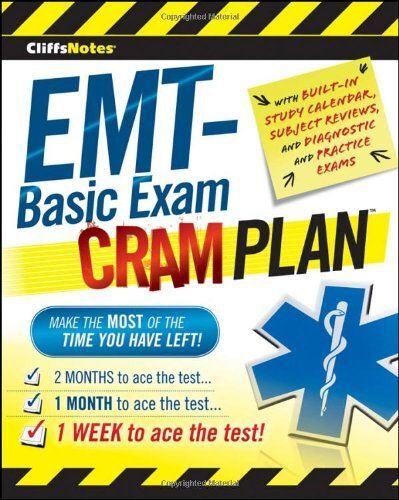 Cliffsnotes Emt-Basic Exam Cram Plan