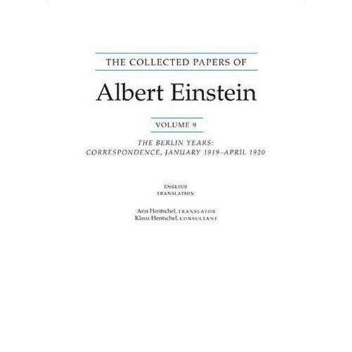 The Collected Papers Of Albert Einstein, Volume 9. (English)