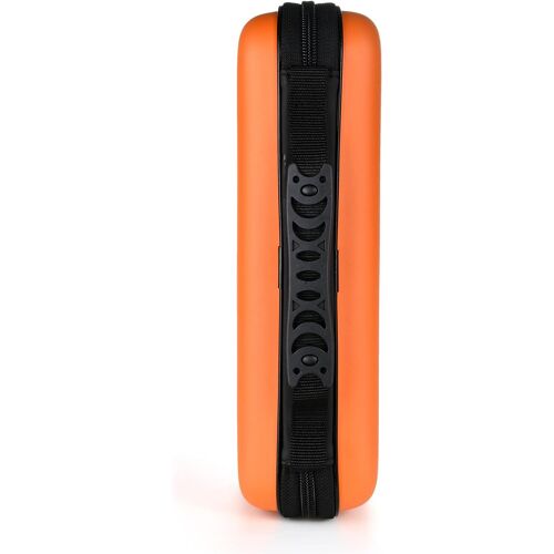 Range CD, boîtier de DVD Blue-Ray EVA de 96 capacités Organisateur de Stockage de Disque Dur de Protection pour Les Voyages en Voiture (96 Capacités, Orange96)