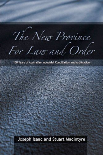 The New Province For Law And Order