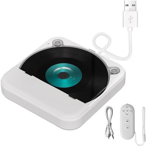 Lecteur CD portable avec port USB, port AUX, contrôleur supplémentaire, lecteur CD USB universel pour voitures, ordinateurs portables, téléviseurs et PC, pour appareils de voiture avec systèmes
