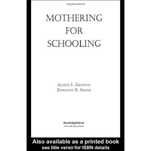 Mothering For Schooling
