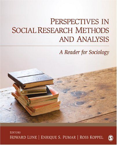 Perspectives In Social Research Methods And Analysis
