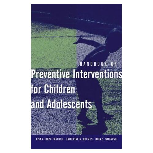 Handbook Of Preventive Interventions For Children And Adolescents