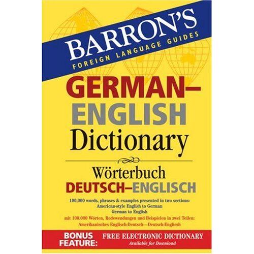 Barron's German-English Dictionary