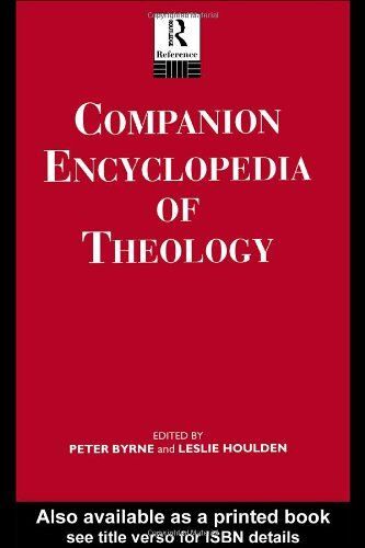 Companion Encyclopedia Of Theology