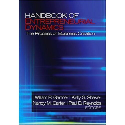 Handbook Of Entrepreneurial Dynamics