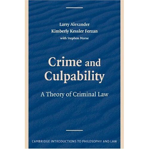 Crime And Culpability