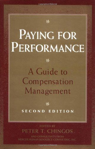 Paying For Performance