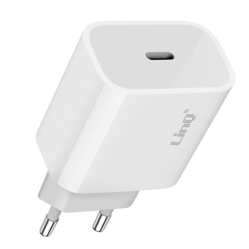 Chargeur Secteur USB-C 20W Power Delivery LinQ Blanc