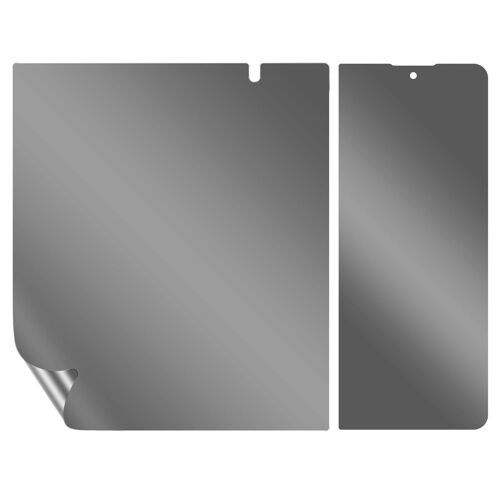 Protège Écran Complet Anti-espion pour Samsung Z Fold 6 Flexible Mat Noir transparent