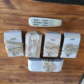 Enceintes Philips CSW 3950 lot de 5 haut-parleurs basse & surround 4 ohms 300 W