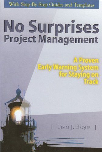 No Surprises Project Management: A Proven Early Warning System For Staying On Track