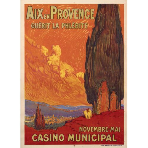 Affiche Aix En Provence Casino Municipal