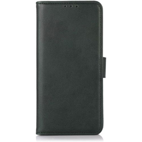 Coque Pour Xiaomi Redmi 13 4g, Fente Pour Carte, Bequille, Etui En Cuir Pu Housse De Protection Antichoc,Coque Pour Xiaomi Redmi 13 4g.(Vert)