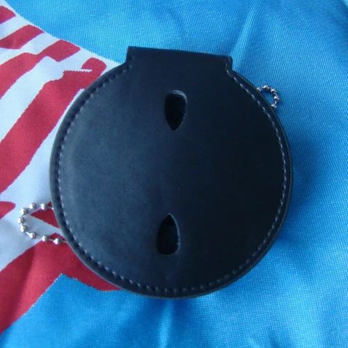 Tomwang2012.Us-Porte-Danemark Ge De Police Rond En Cuir,Réinitialisation De Ceinture,Noir,Us - Type 9 Cm Large
