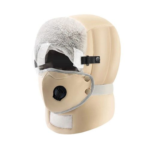 Masque Facial Coupe-Vent Pour Homme,Couvre-Chef,Ski,Cyclisme,Camping,Russe,Extérieur,Hiver - Type B3