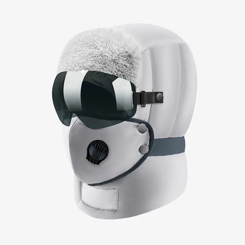 Masque Facial Coupe-Vent Pour Homme,Couvre-Chef,Ski,Cyclisme,Camping,Russe,Extérieur,Hiver - Type C2