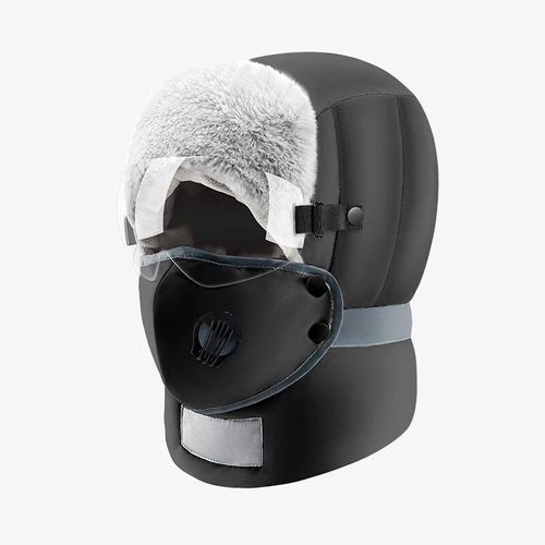 Masque Facial Coupe-Vent Pour Homme,Couvre-Chef,Ski,Cyclisme,Camping,Russe,Extérieur,Hiver - Type B1