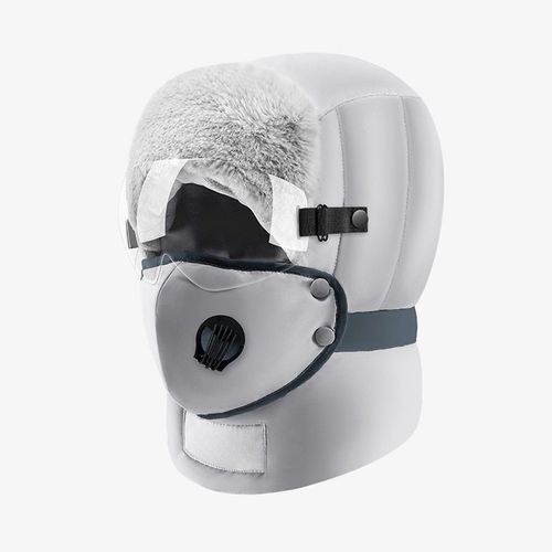 Masque Facial Coupe-Vent Pour Homme,Couvre-Chef,Ski,Cyclisme,Camping,Russe,Extérieur,Hiver - Type B2