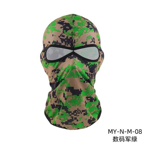 Masque Facial Complet À 3 Trous Pour Homme Et Femme,Cagoule Fine Pour Moto,Vélo,Html,Cyclisme,Ski,Été #N