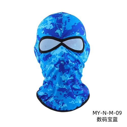 Masque Facial Complet À 3 Trous Pour Homme Et Femme,Cagoule Fine Pour Moto,Vélo,Html,Cyclisme,Ski,Été #B