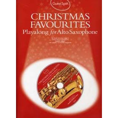 Guest Spot Christmas Sax Alto Cd