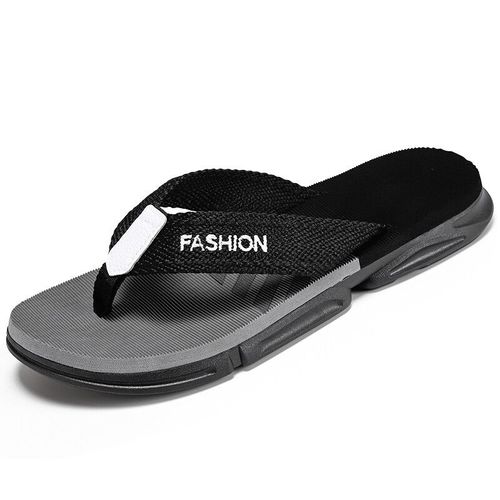 Pantoufles Anti-Ald Bleues Pour Homme,Tongs De Plage,Confortables Et Légères,Grande Taille 47