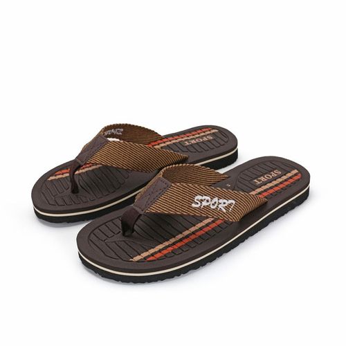 Pantoufles Élégantes Pour Hommes,Tongs Légères,Confortables,Anti-Aldes,Chaussures Plates D'extérieur,Bleu,Grande Taille 47,Été