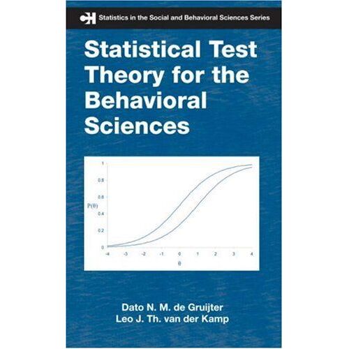 Statistical Test Theory For The Behavioral Sciences