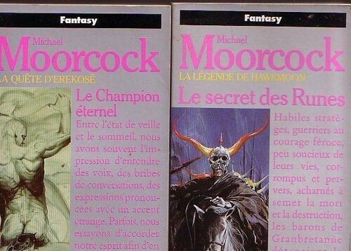 Michael Moorcock - 3 Volumes Pocket Fantasy -Le Leviathan Des Terres; Le Champion Éternel:Le Secret Des Runes - Avec Chacun Leur 2 Cartes De W.Suidmak-1996 -1990- 1990 