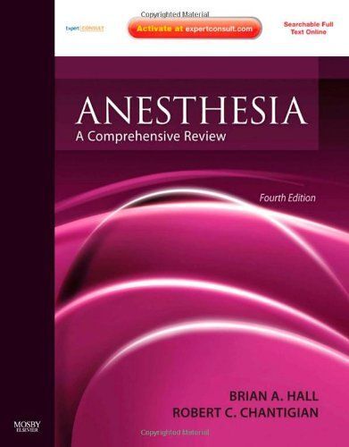 Anesthesia: A Comprehensive Review [With Access Code]