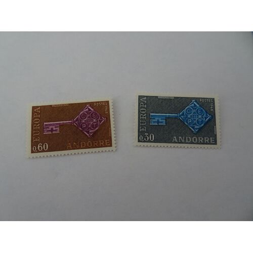 Andorre Timbres N° 188 Et 189 Neuf