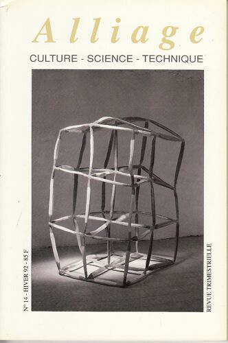 Alliage, Culture, Science, Technique, Hiver 1992